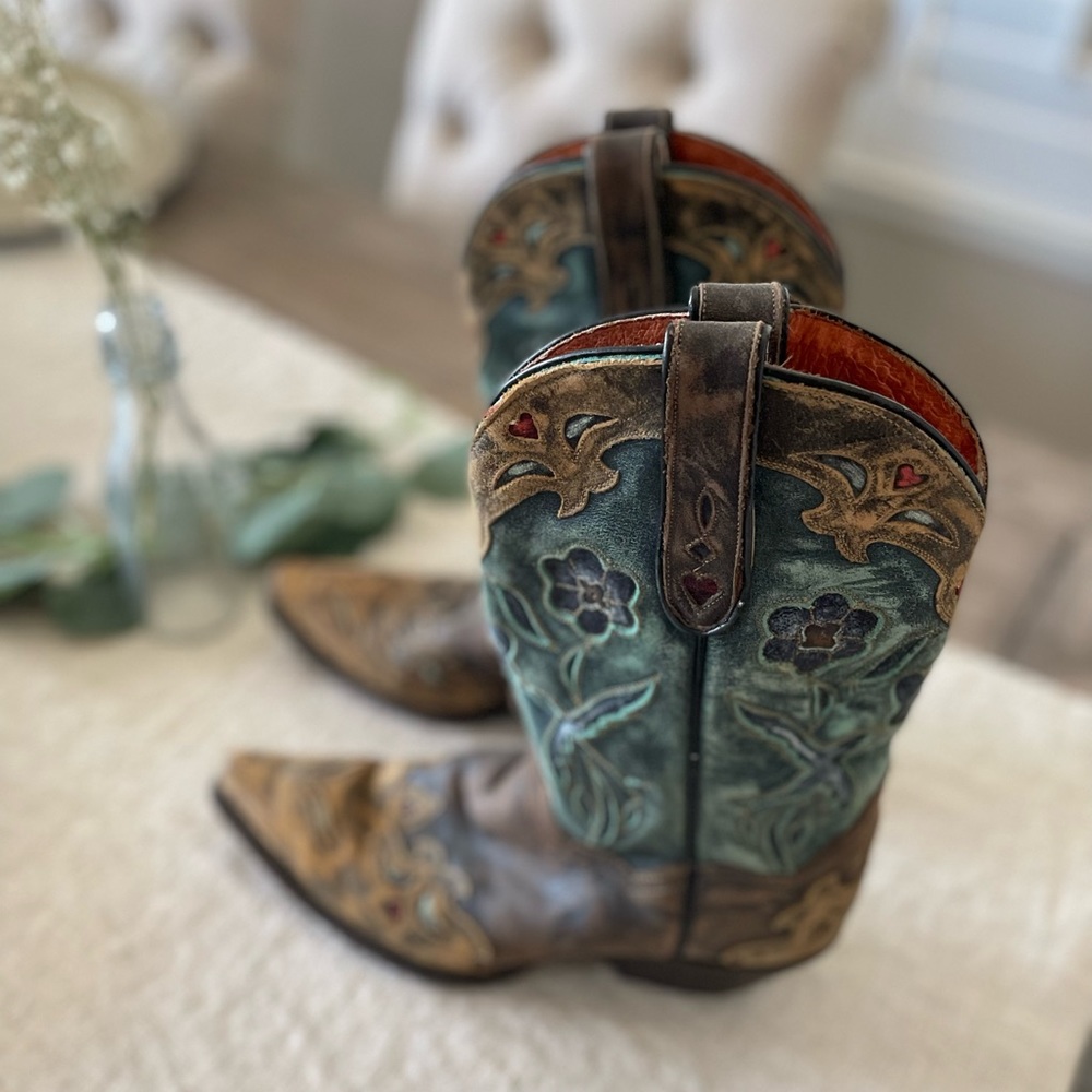 Floral Cowboy Boots